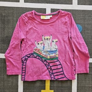 Mini Boden long sleeve shirt, size 2 to 3 years